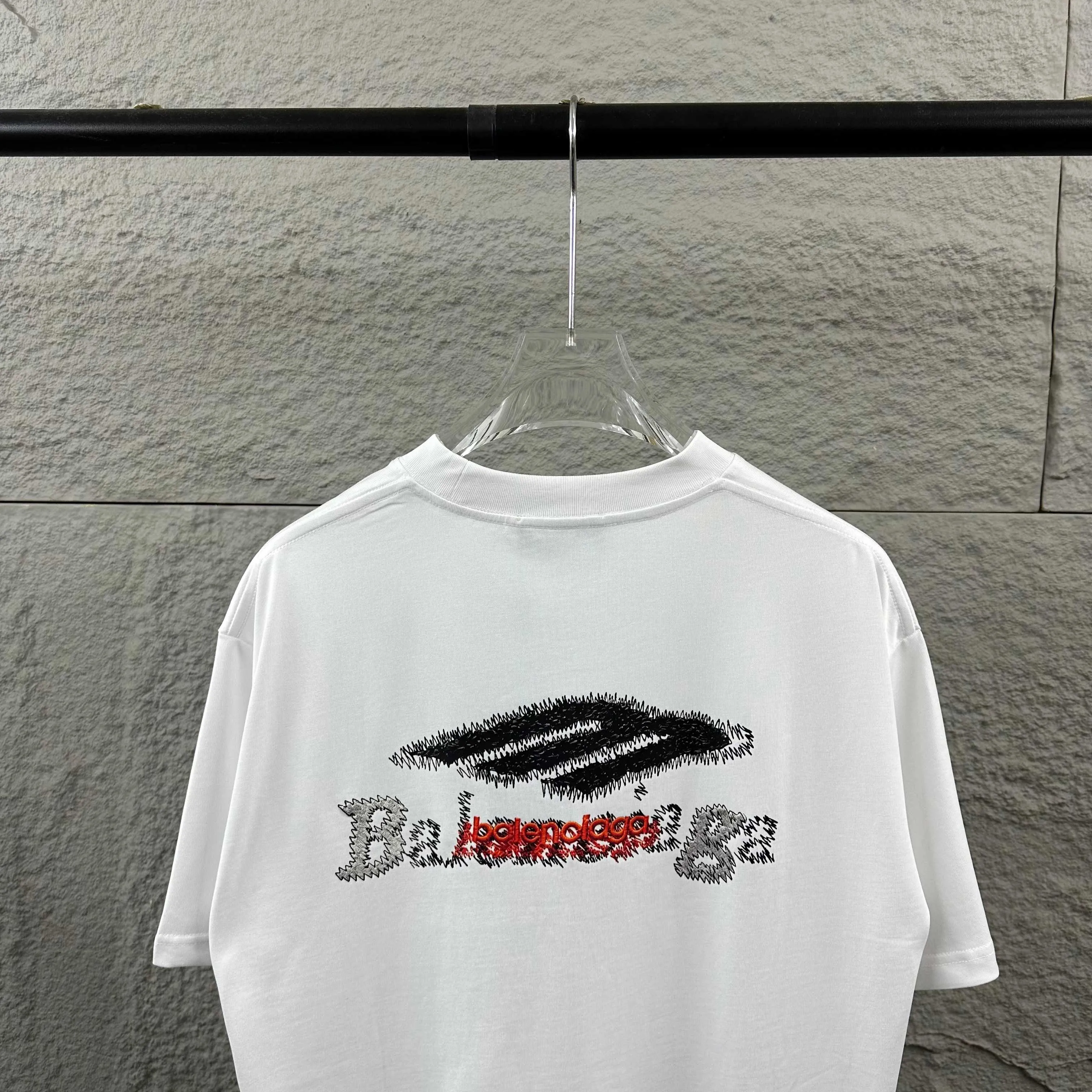 Balenciaga* * 2026 New Arrival t Classic + Same Style ：Black White Size： S （90-130 ） M （120-150 ） L （140-165 ） XL （160-180 ） XXL （180-210 ）